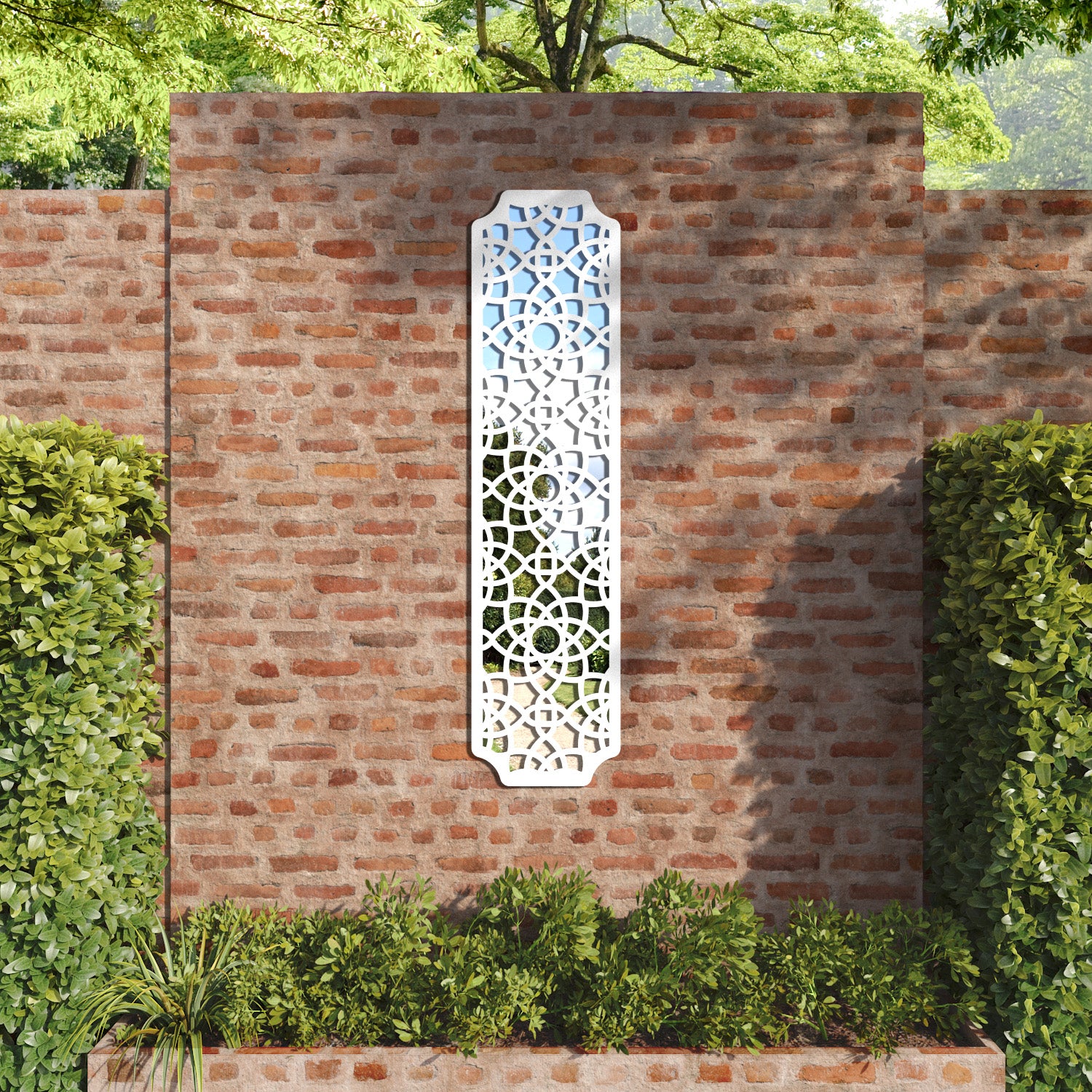 Ambar Regal Decorative Mirrored Panel