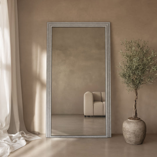 Ashbourne Framed Rectangular Full-Length Leaner Mirror