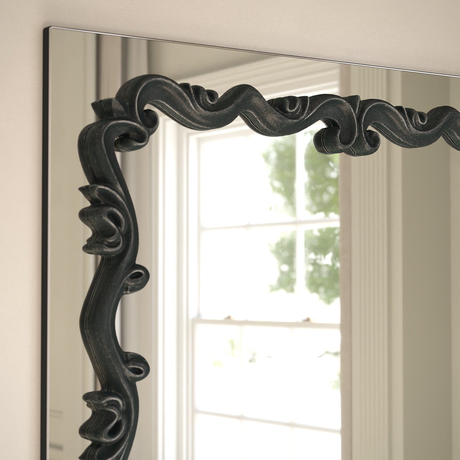 Atelier Frame Within Rectangular Wall Mirror