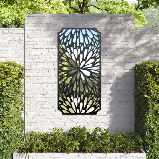 Blossom Regal Decorative Mirrored Panel
