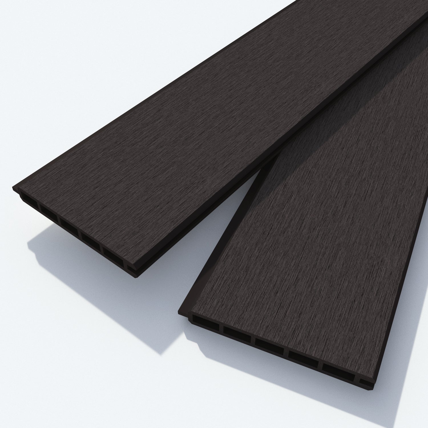 Fusion Nazira Fence Panel - Dark Oak - with our composite posts