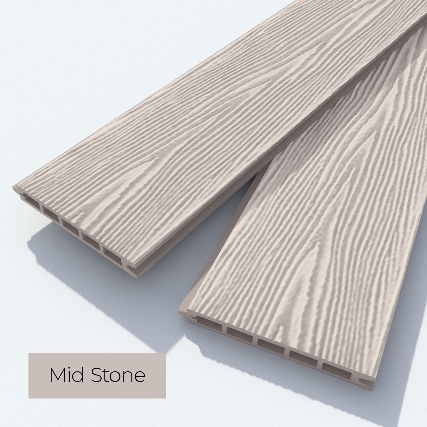Fence grained slats (2 pack / 30cm)