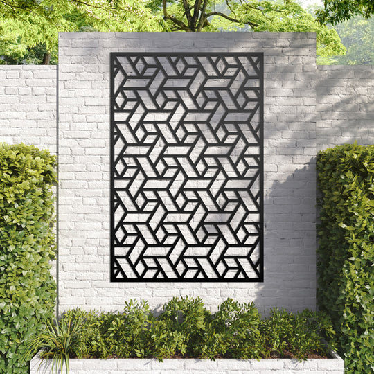 Contour decorative panel