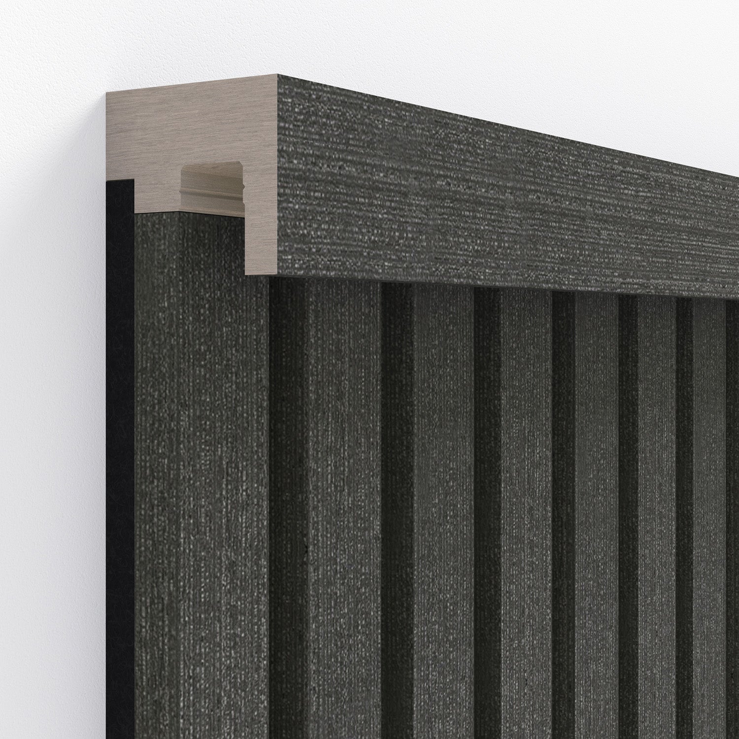 InsuSlat™ - Top Trim Batten - Dark Grey