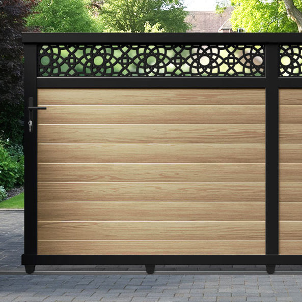 Ambar Aluminium Sliding Straight Top Driveway Gate