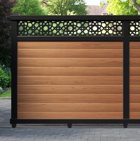 Ambar Aluminium Sliding Straight Top Driveway Gate