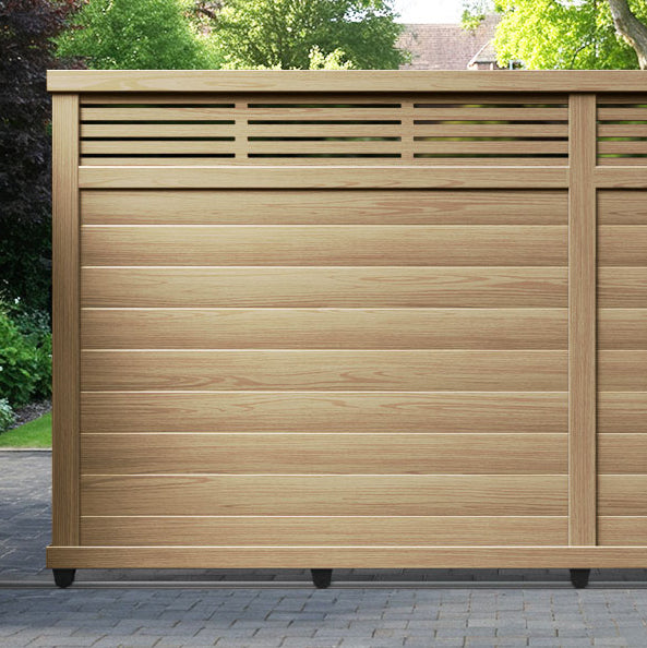 Aspen Aluminium Sliding Straight Top Driveway Gate