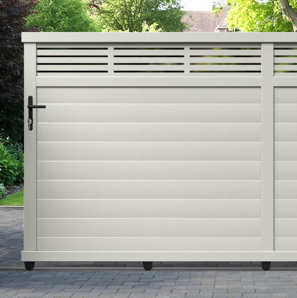 Aspen Aluminium Sliding Straight Top Driveway Gate