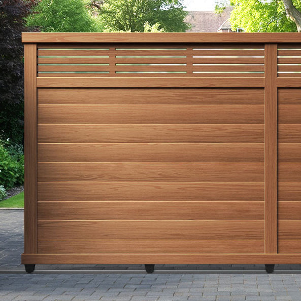 Aspen Aluminium Sliding Straight Top Driveway Gate