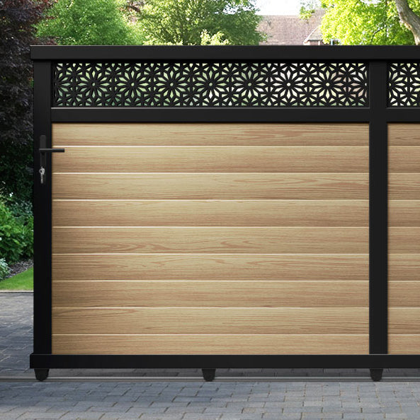 Narwa Aluminium Sliding Straight Top Driveway Gate