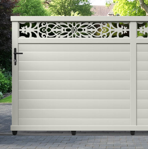 Windsor Aluminium Sliding Straight Top Driveway Gate