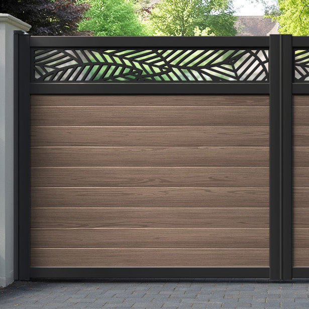 Habitat Aluminium Straight Top Driveway Gate