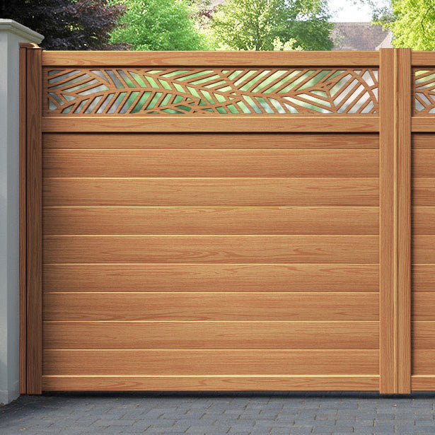 Habitat Aluminium Straight Top Driveway Gate