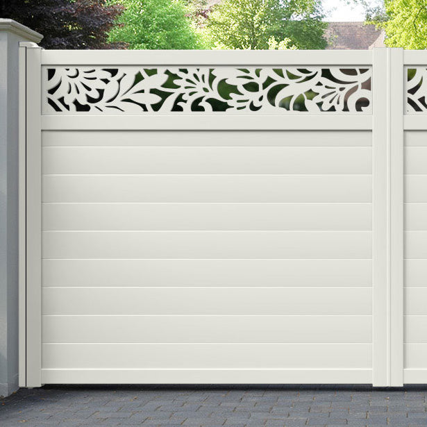 Heritage Aluminium Straight Top Driveway Gate