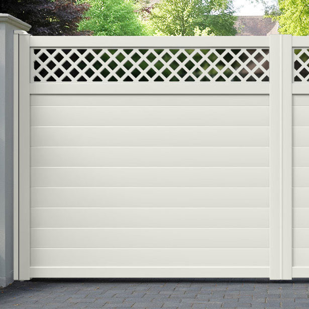 Hive Aluminium Straight Top Driveway Gate