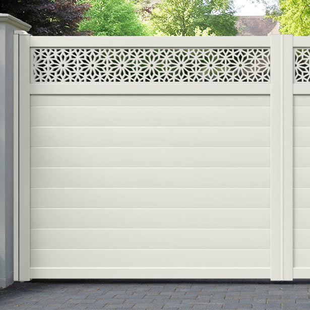 Narwa Aluminium Straight Top Driveway Gate