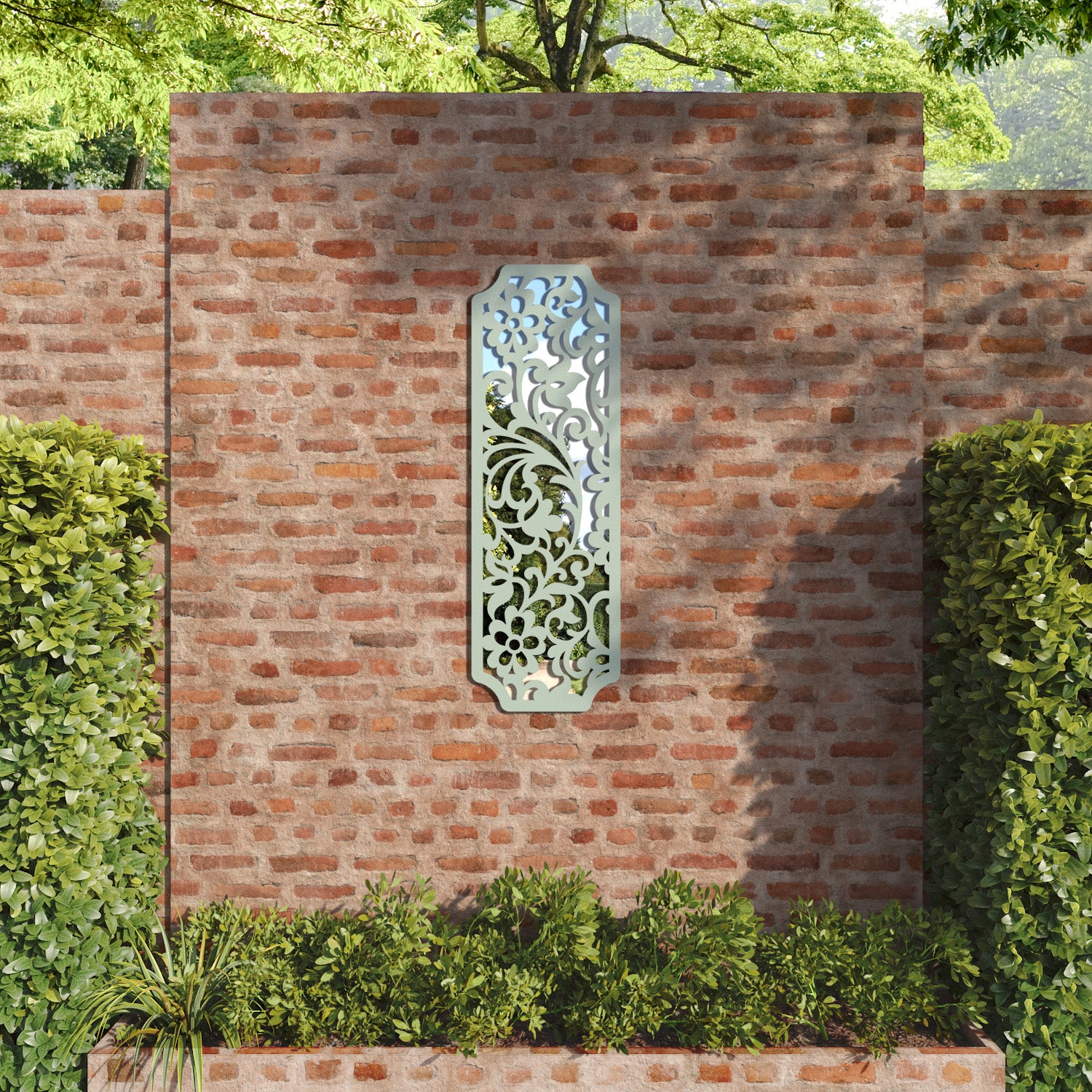 Eden Regal Decorative Mirrored Panel