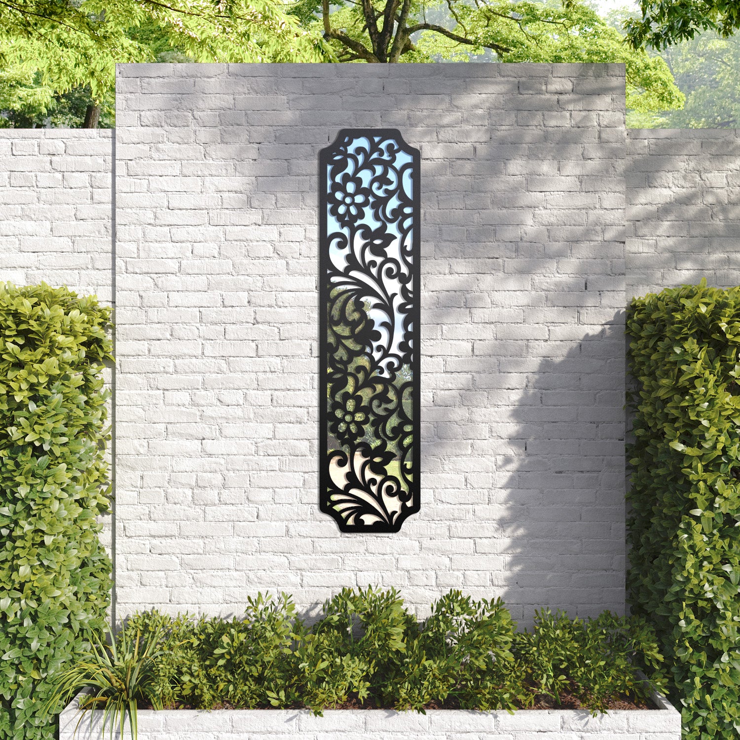 Eden Regal Decorative Mirrored Panel