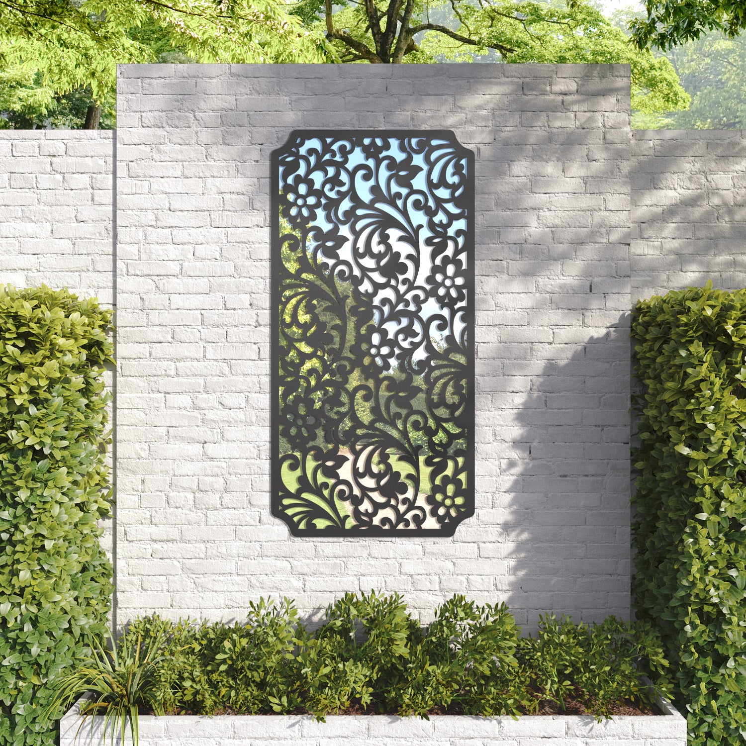 Eden Regal Decorative Mirrored Panel