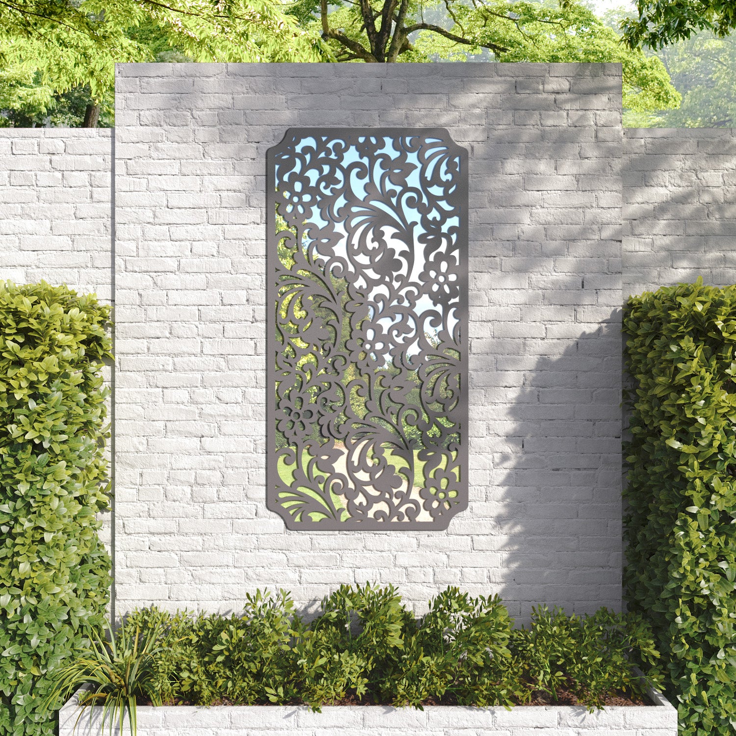 Eden Regal Decorative Mirrored Panel