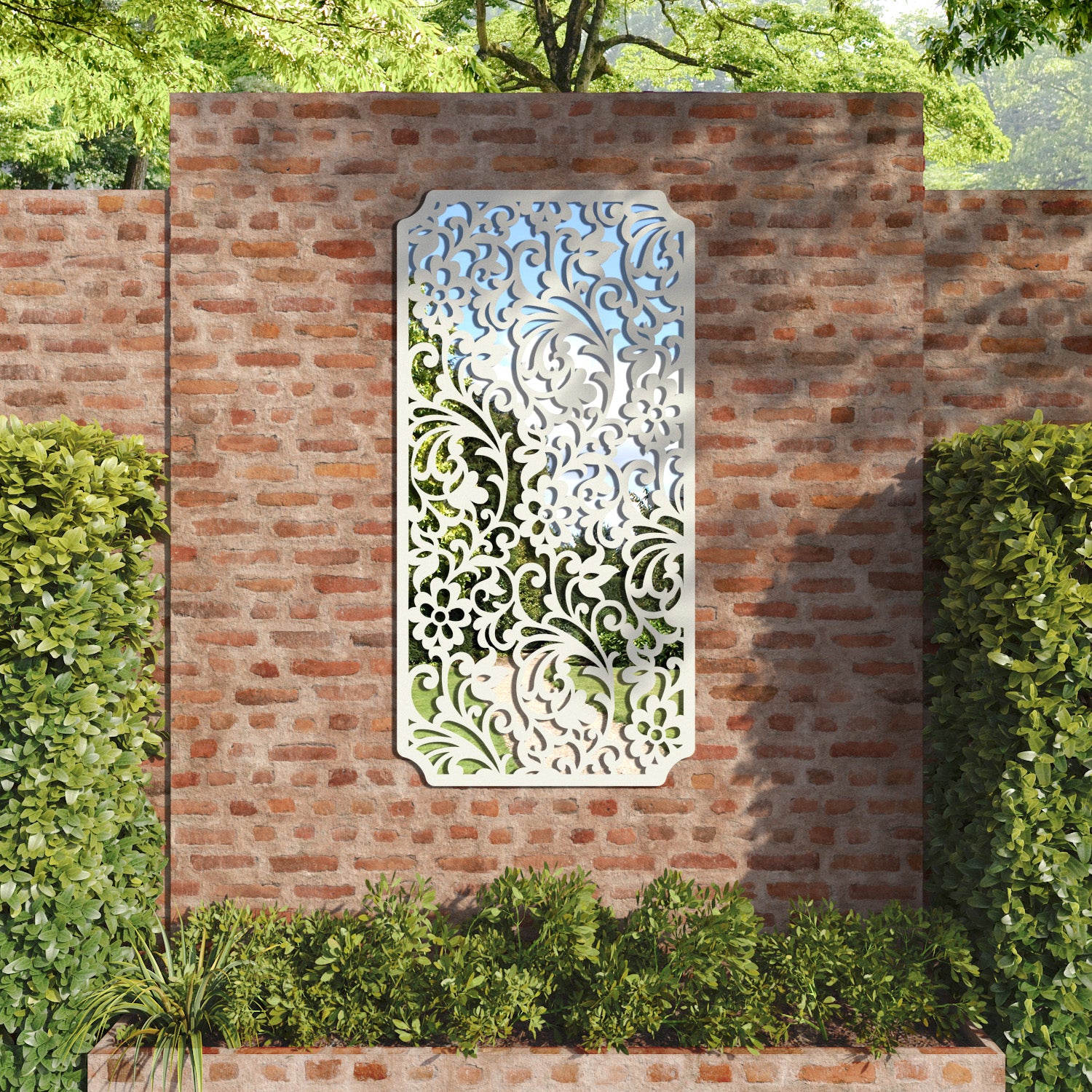 Eden Regal Decorative Mirrored Panel