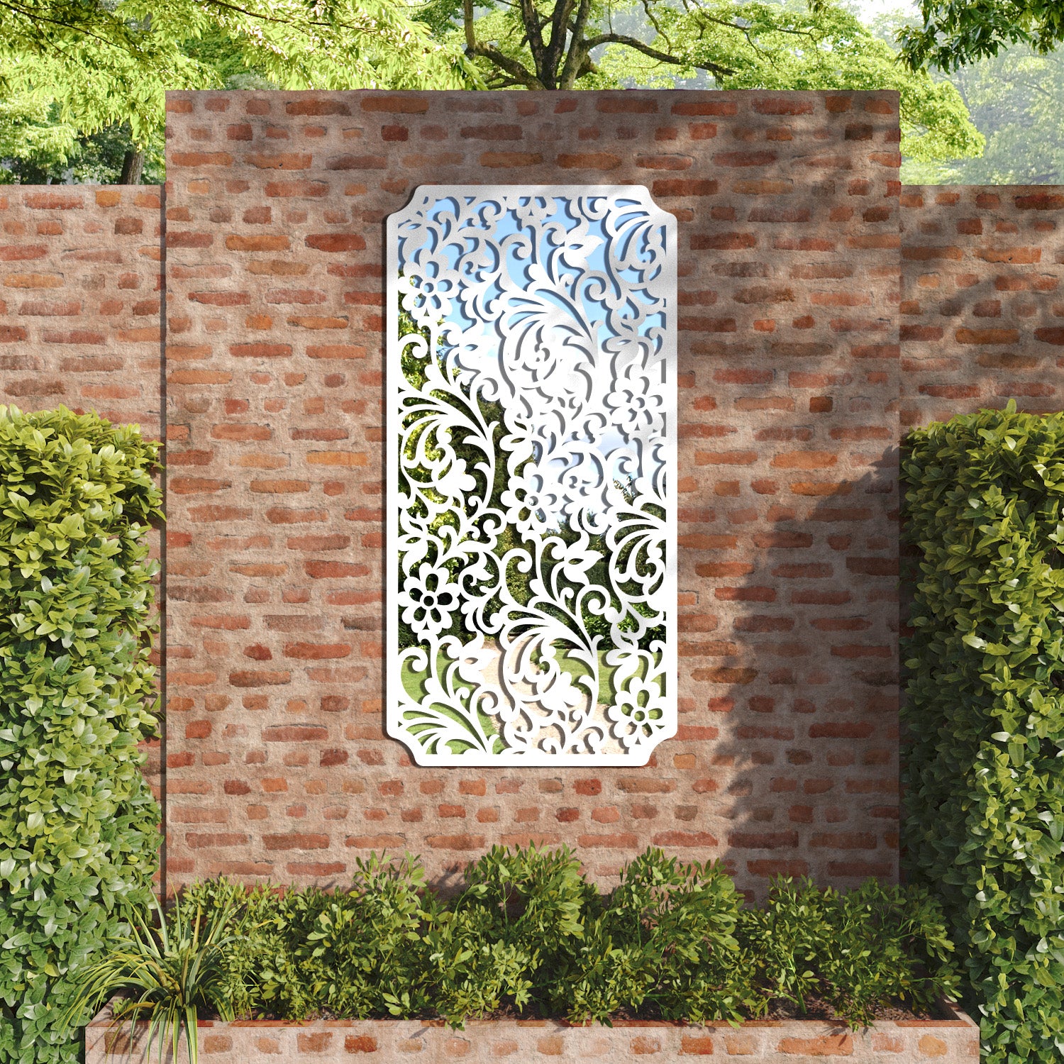 Eden Regal Decorative Mirrored Panel
