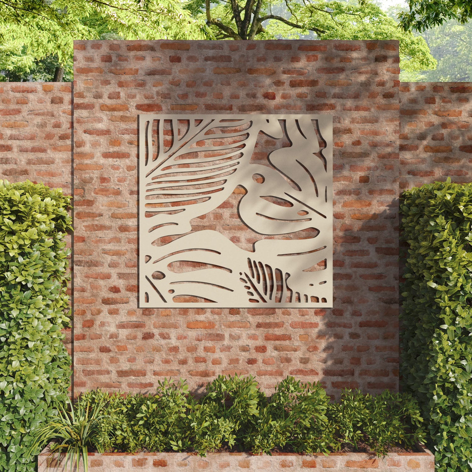 Fauna decorative panel