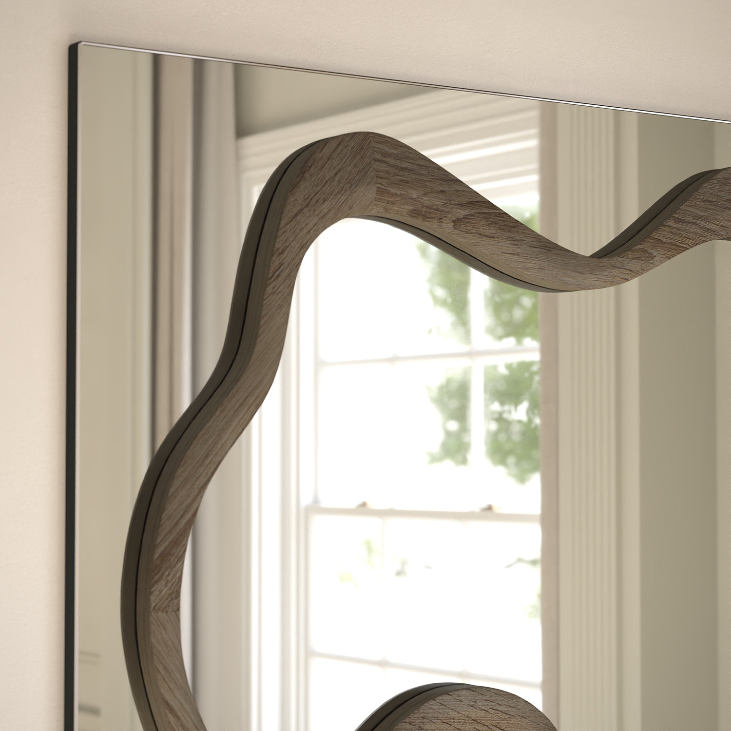 Forma Frame Within Rectangular Wall Mirror