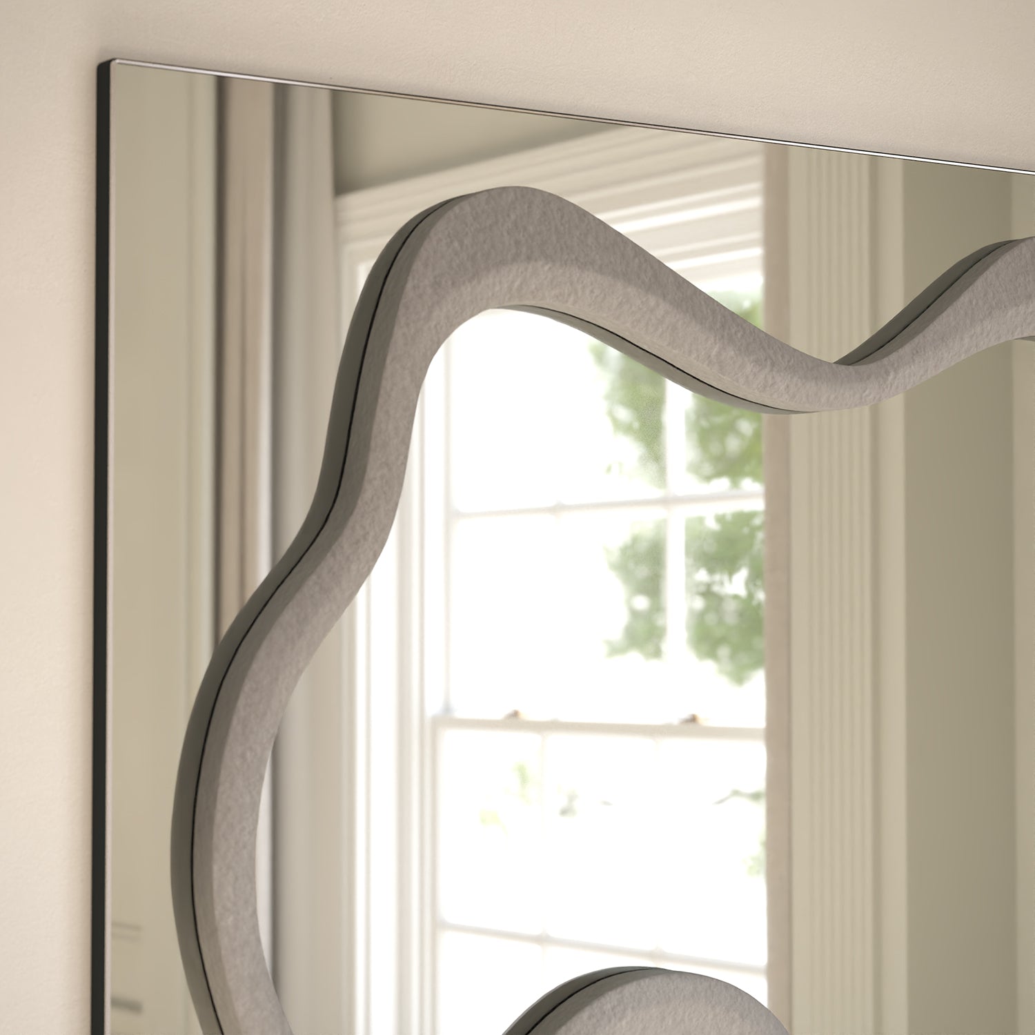 Forma Frame Within Rectangular Wall Mirror