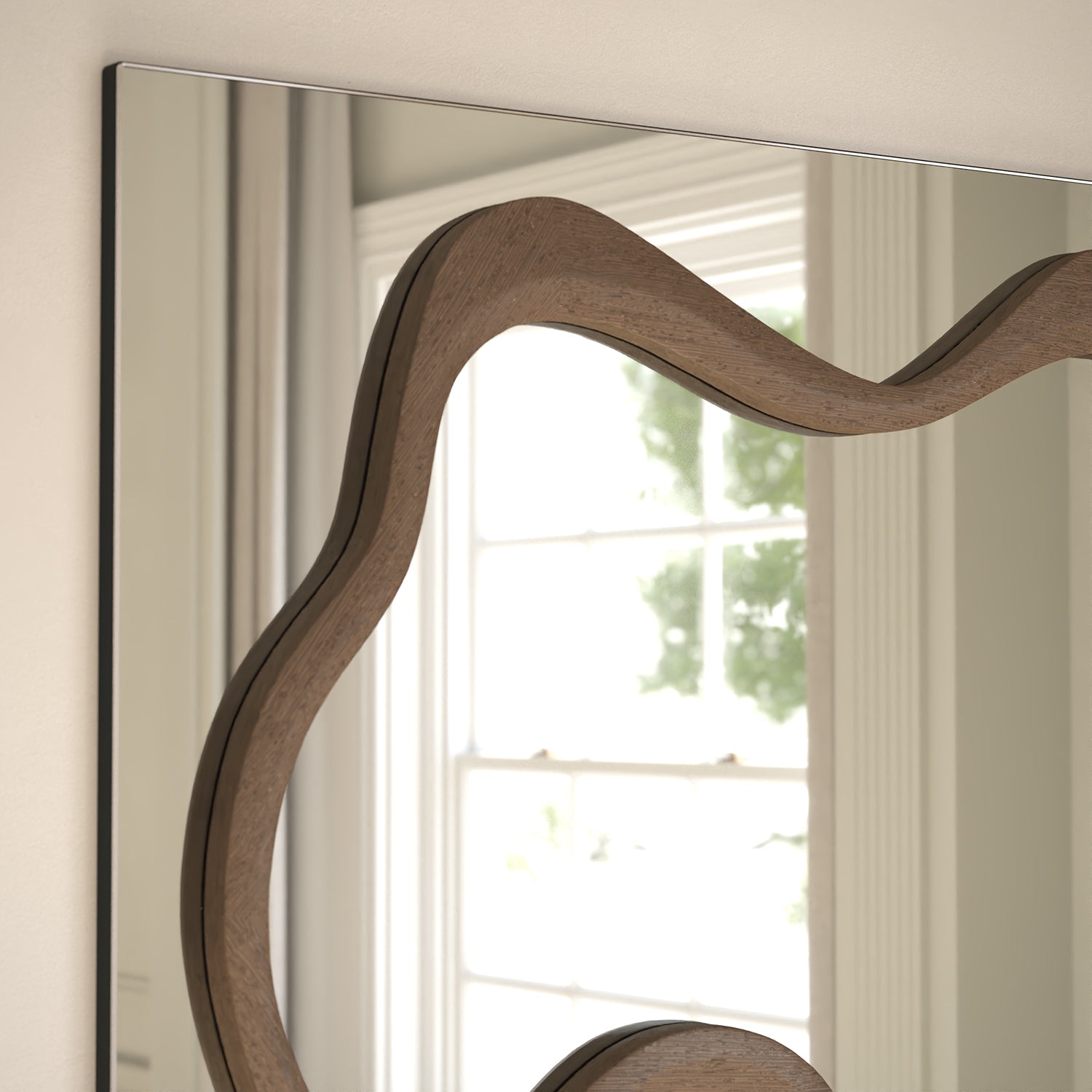 Forma Frame Within Rectangular Wall Mirror