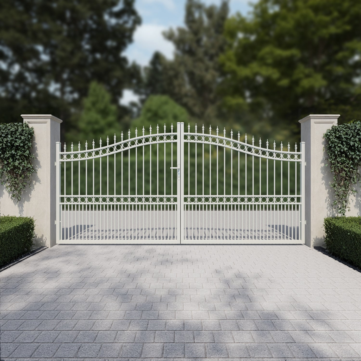 Ambrose Aluminium High Middle Driveway Gate
