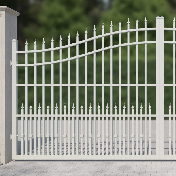 Ascot Aluminium High Middle Driveway Gate