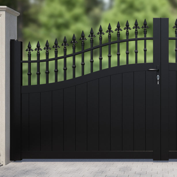 Bexley Aluminium High Middle Driveway Gate