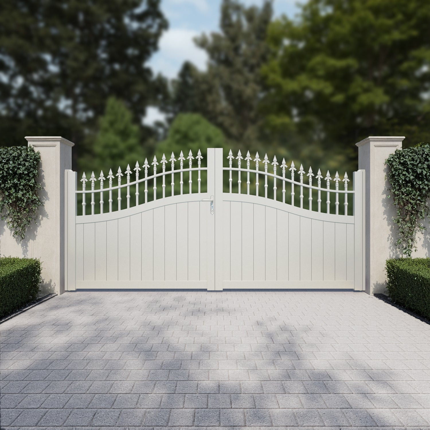 Bexley Aluminium High Middle Driveway Gate