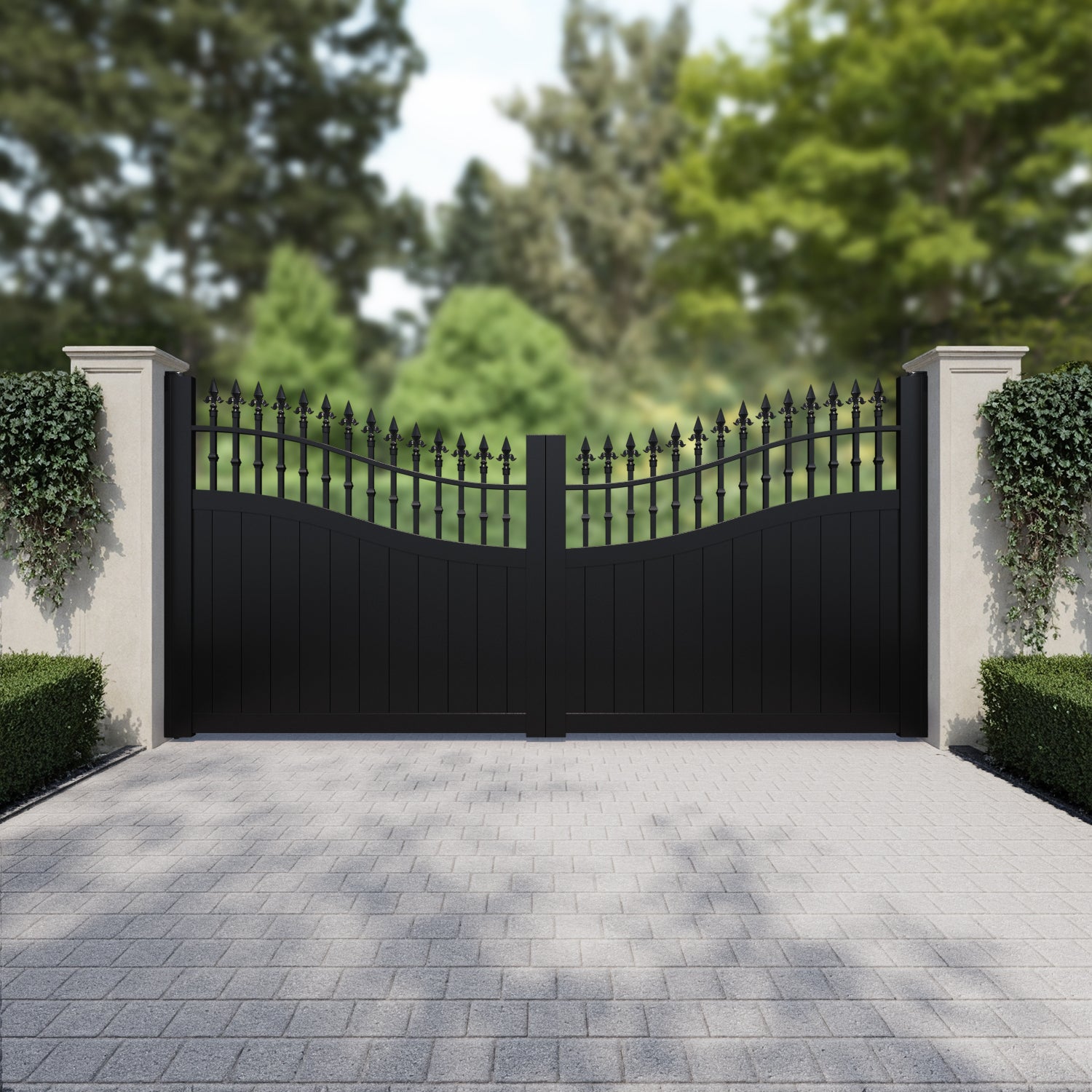 Bexley Aluminium Low Middle Driveway Gate