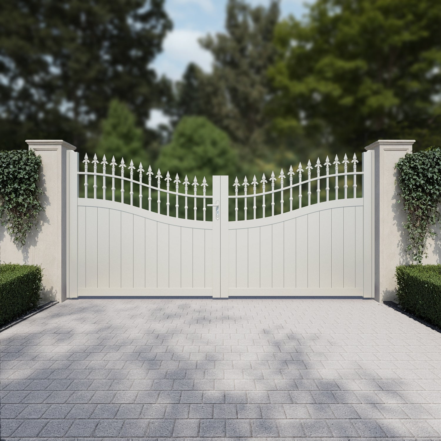Bexley Aluminium Low Middle Driveway Gate
