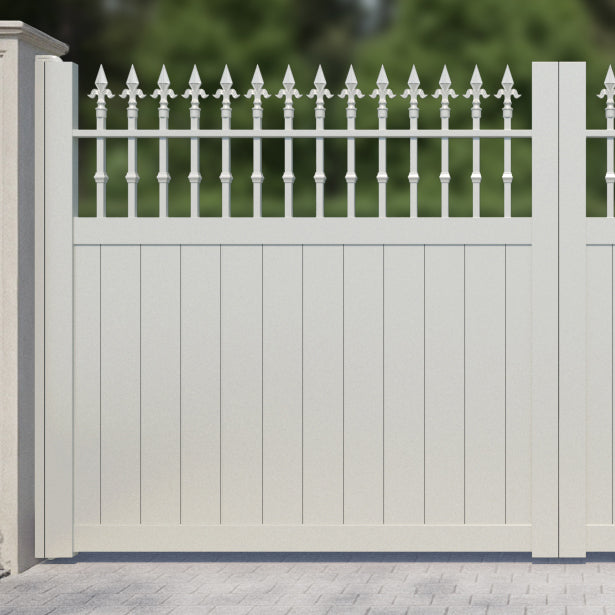 Bexley Aluminium Straight Top Driveway Gate