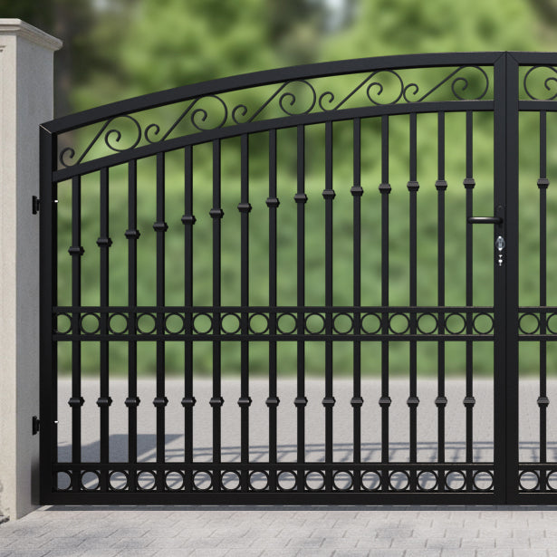 Celeste Aluminium High Middle Driveway Gate