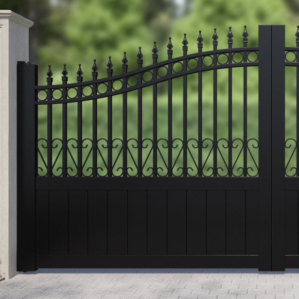 Palisades Aluminium High Middle Driveway Gate