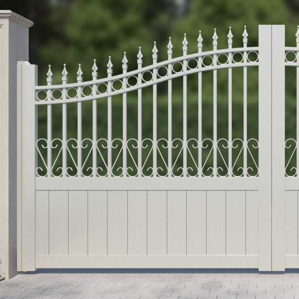 Palisades Aluminium High Middle Driveway Gate