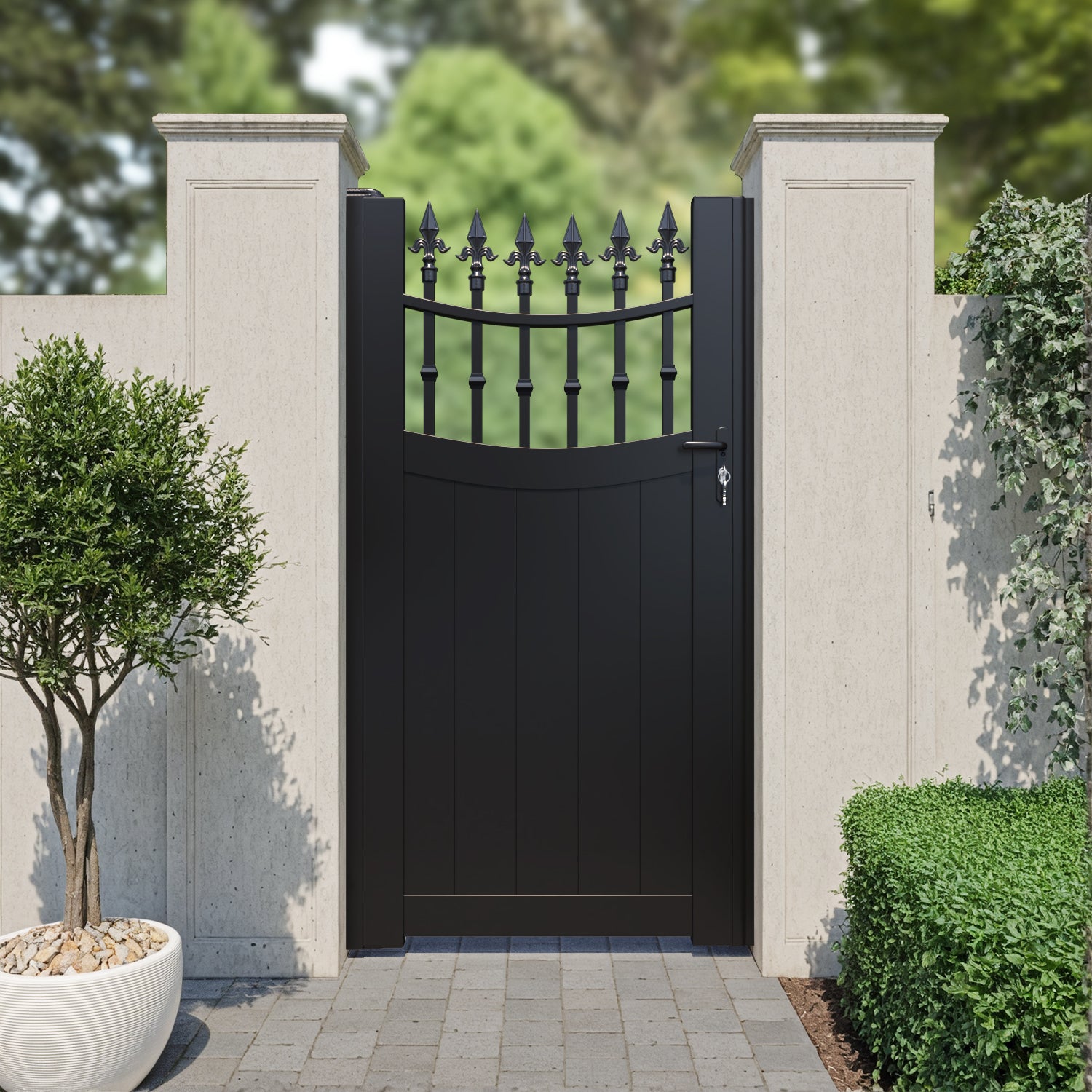 Bexley Aluminium Low Middle Pedestrian Gate