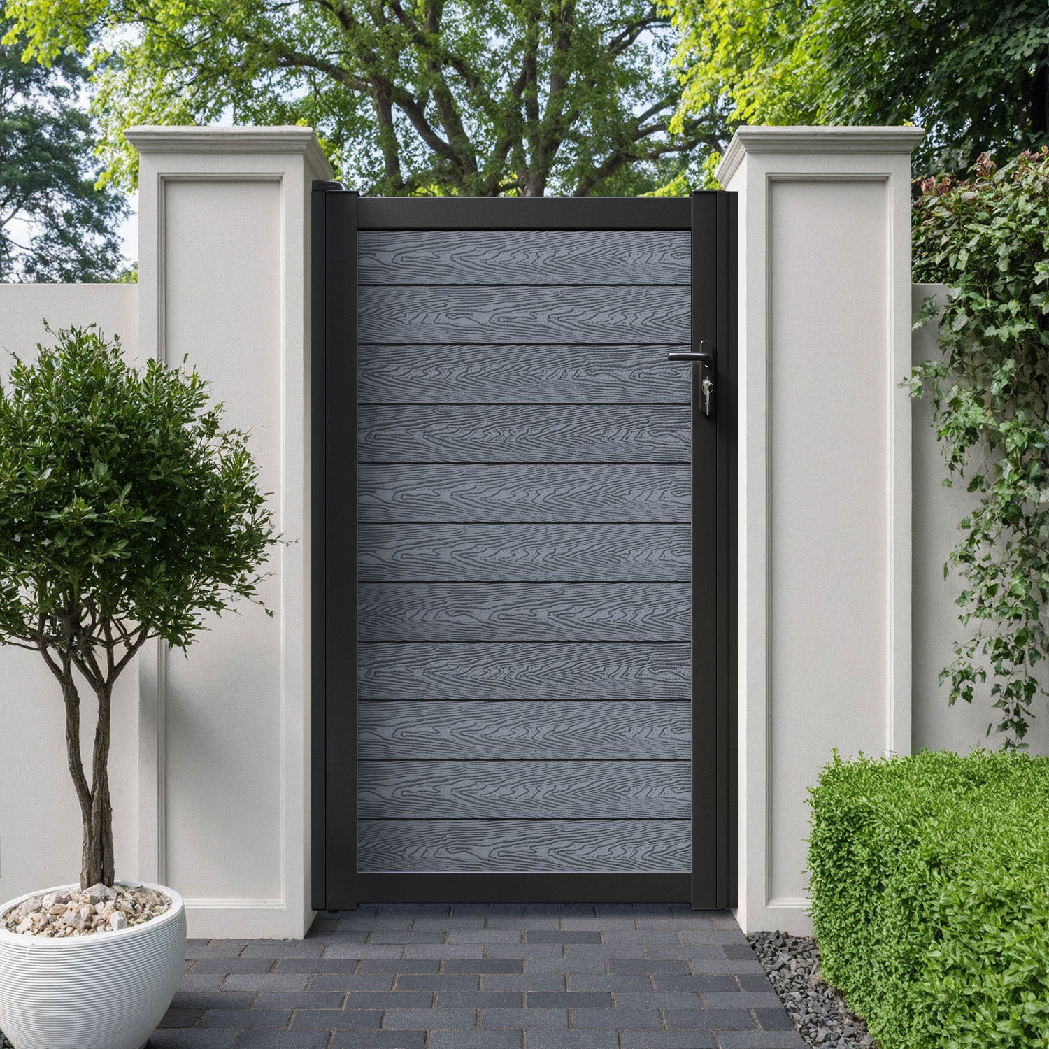Classic Pedestrian Gate - Anthracite