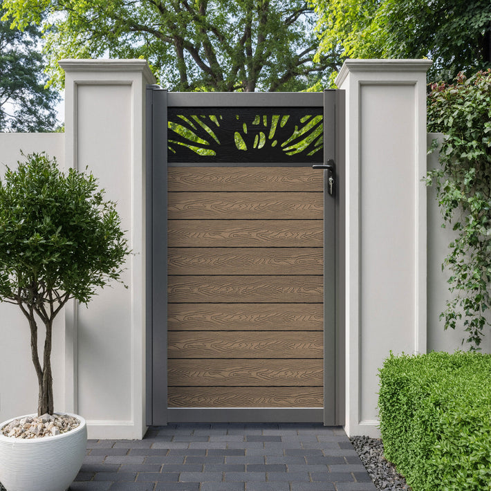 Classic Poppy Pedestrian Gate - Teak