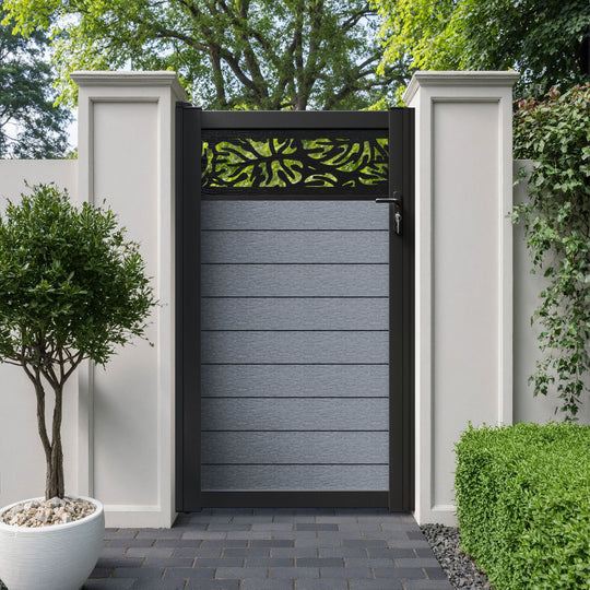 Fusion Botanic Pedestrian Gate - Anthracite