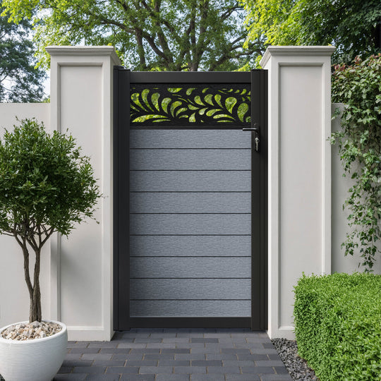 Fusion Petal Pedestrian Gate - Anthracite