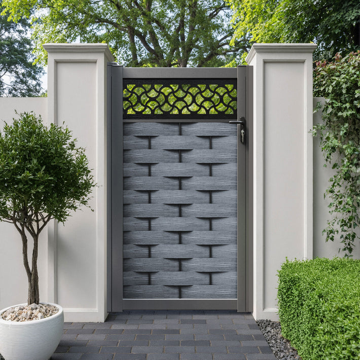 Ripple Vida Pedestrian Gate - Anthracite