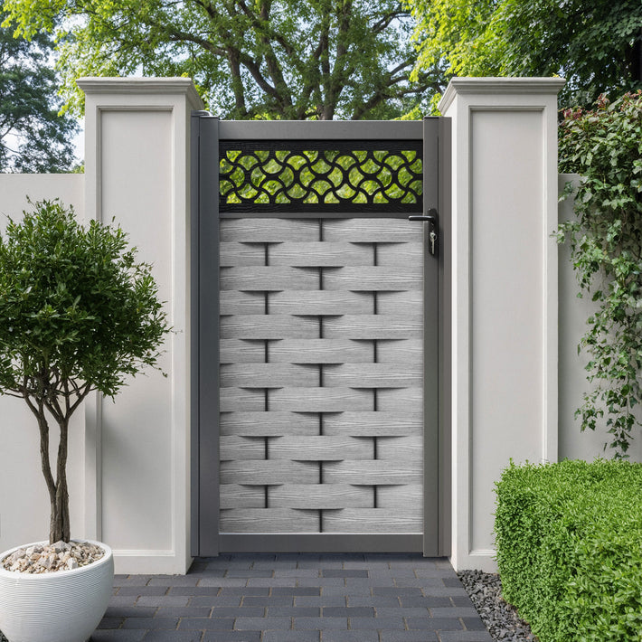 Ripple Vida Pedestrian Gate - Light Grey