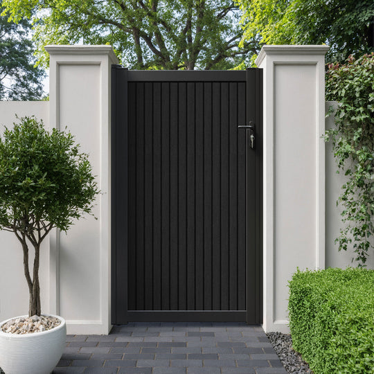 Virtis Pedestrian Gate - Black