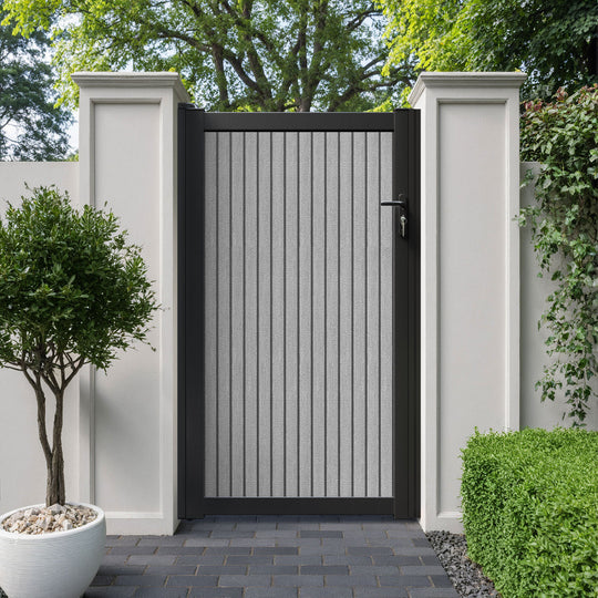 Virtis Pedestrian Gate - Light Grey