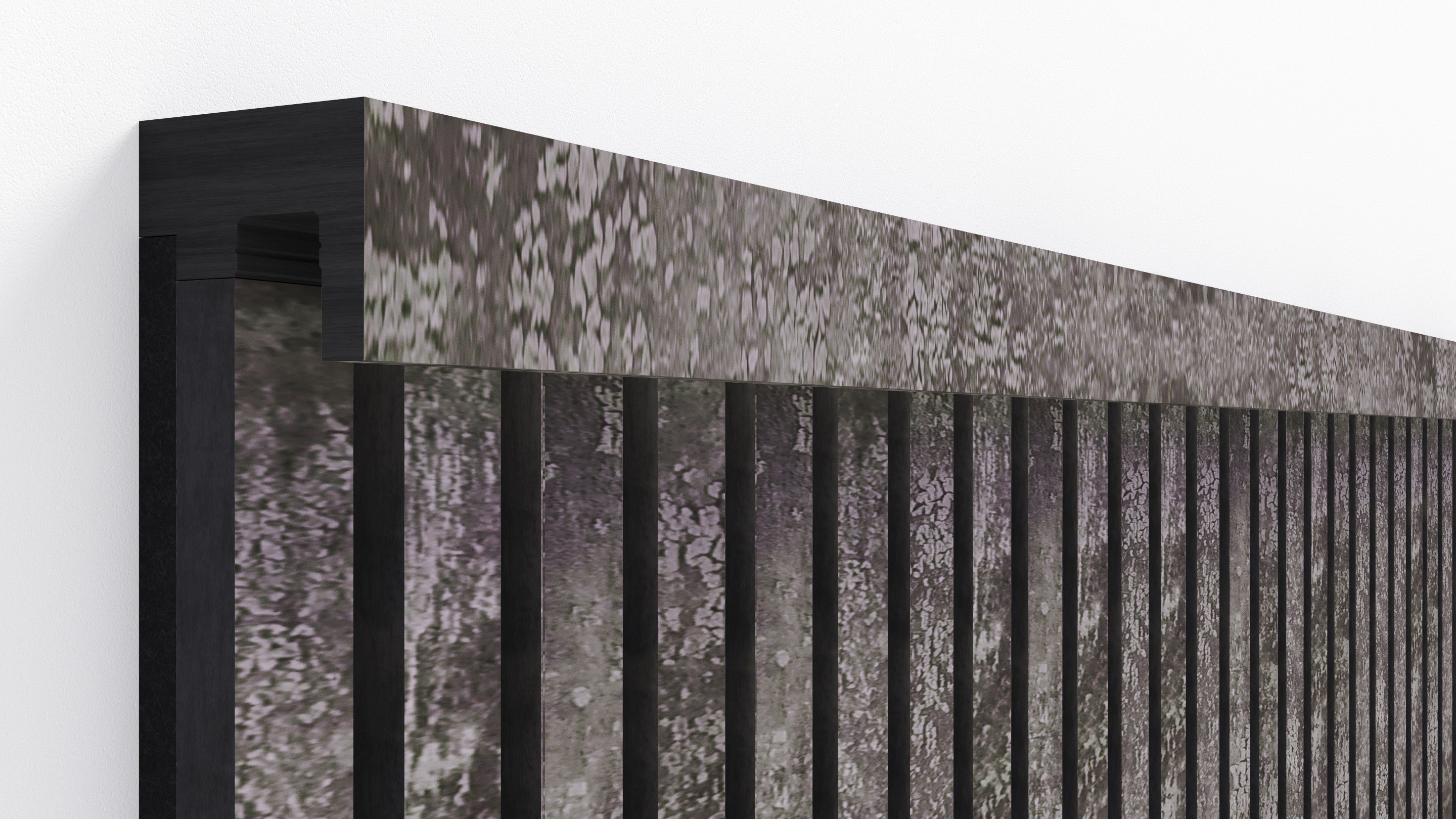 InsuSlat™ - Top Trim Batten - Antique Grey